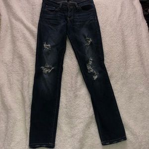 Flying Monday Mid Rise Ankle Skinny Stretch Jean